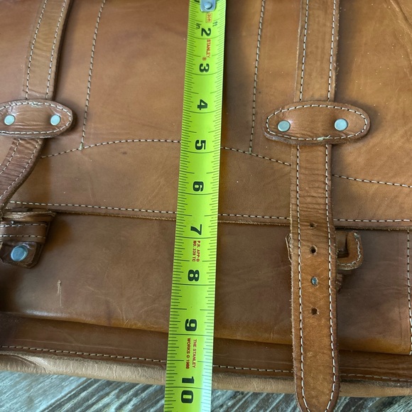 Tan Leather vintage Bag